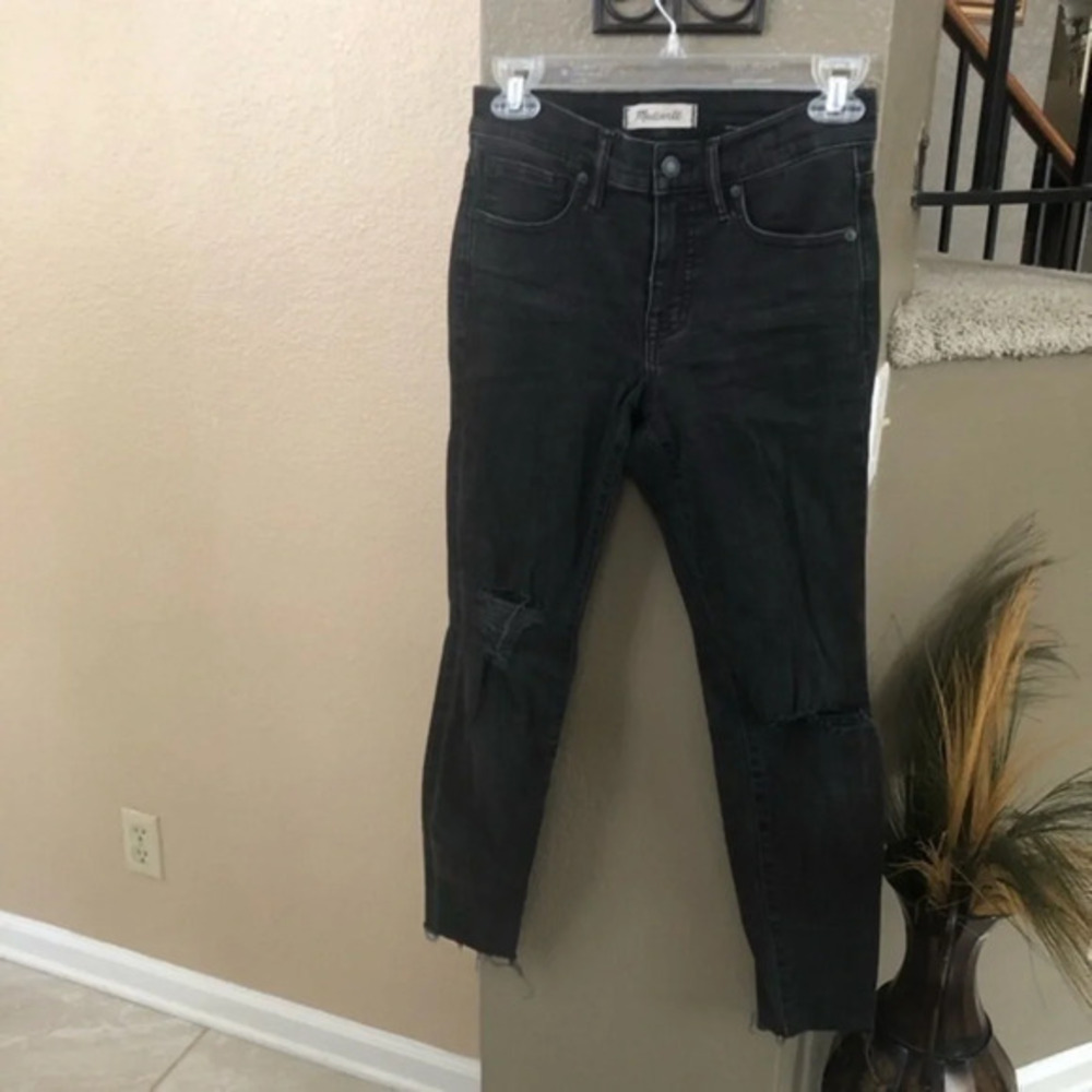 Madewell 9” high rise Skinny Jeans Size 26